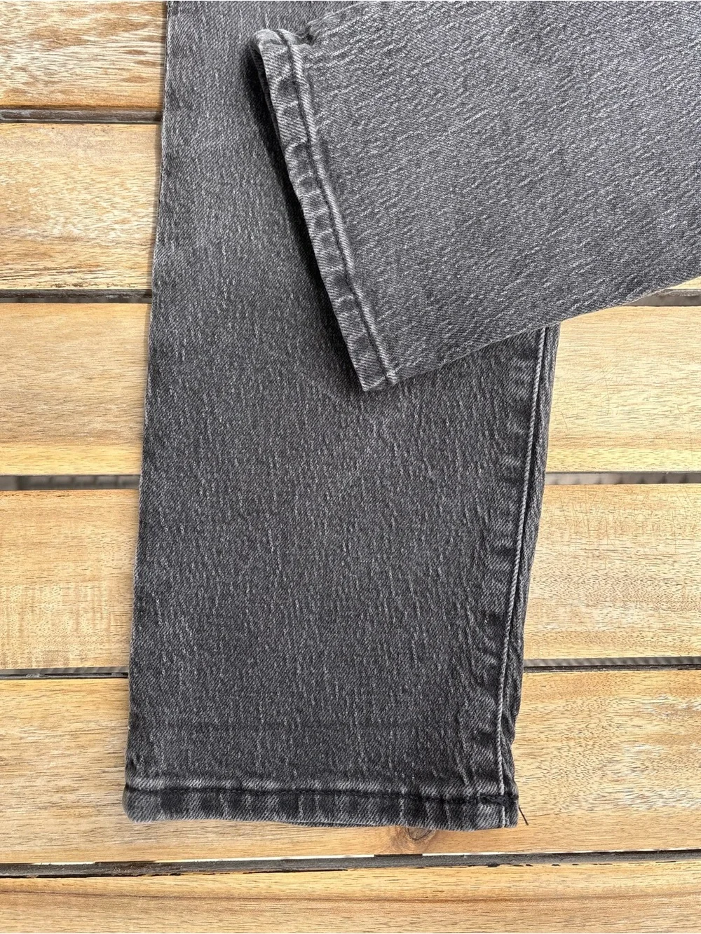 Madewell Gray Perfect Vintage Straight Jeans - Size 27